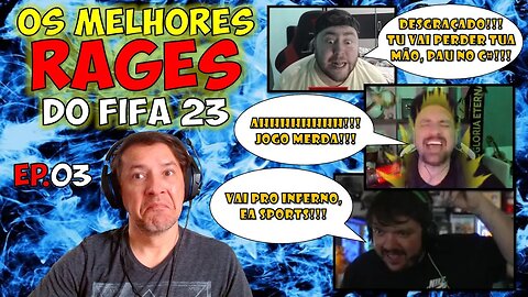 OS MELHORES RAGES DO FIFA 23 - GAULÊS, SHARK, BRIT, PAIVINHA, CROCODILLO, PEU, ADOLFZ, ETC - Ep.03