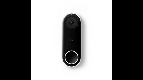 Google Nest Doorbell (Wired) - Formerly Hello Video Doorbell with 24/7 Streaming - Smart Doorbell
