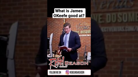 What is James OKeefe good at?