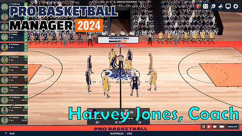 Pro Basketball Manager 2024: Harvey Jones, Coach