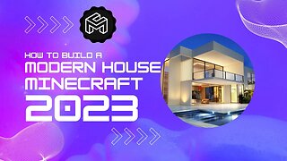 Minecraft: How To Build An Awesome Modern House #mohsincreations #minecraft #minecraftbuilding
