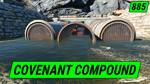 Secret Covenant Compound | Fallout 4 Unmarked | Ep. 885