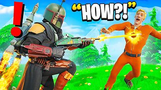 I Pretended To Be BOSS Boba Fett In Fortnite!