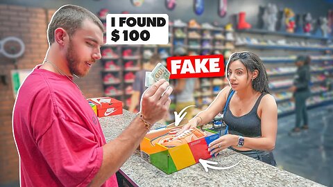 She Tried to Sell Us Fake Sneakers!