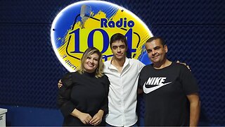 Entrevista com Pedro Violeiro nos estúdios da Rádio 104fm de Alta Floresta D´Oeste Ro