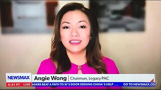 ANGIE WONG Legacy PAC NEWSMAX Trump NY Legal analysis and crime rates 4-16-23 Veterans for Trump
