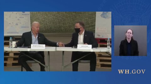 Biden Coughs Into Hand, Then Shakes Hands