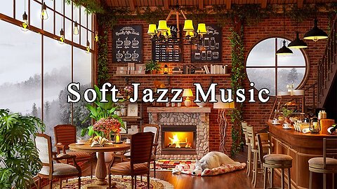 Soft Jazz Music to Relax and Unwind ☕ Cozy Coffee Shop Ambience ~ Relaxing Jazz Instrumental Music