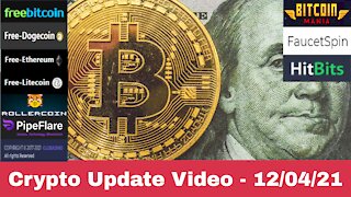 Crypto Update Video - 12/04/21 - Using the 2x Manual Method... and Much More!!!