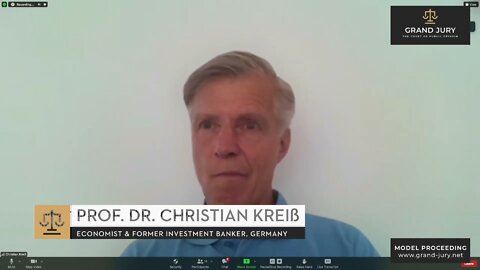 Grand Jury - 20/02/2022 - Jour 5 - Prof. Dr. Christian Kreiss - La dette d'État et des familles