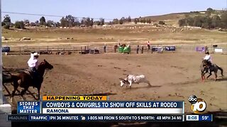 Cowboy and cowgirl to show off skills at rodeo