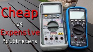 Multimeter Comparison - Does how much you spend affect the quality of your multimeter?