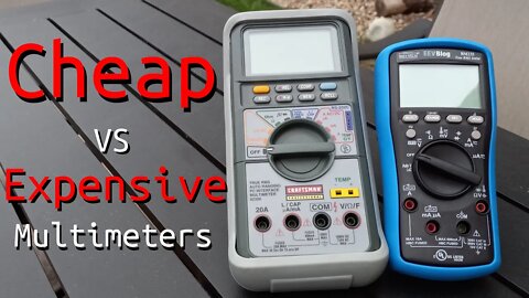 Multimeter Comparison - Does how much you spend affect the quality of your multimeter?