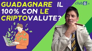 GUADAGNARE IL 100% SUL VOSTRO INVESTIMENTO SU DUE CRIPTOVALUTE E` POSSIBILE ? Il parere di Morris