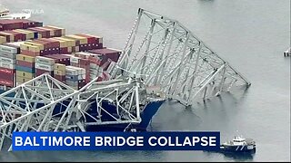 Largest crane on the Eastern Seaboard arriving to start removing Baltimore bridge collapse wreckage