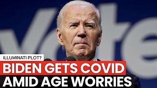 Biden Just Got COVID: 1. This is an Opportunity for the Illuminati to X Him—"COVID to Get Him Out of the Race"?, 2. Joy Reid Argues Biden Getting COVID is Exactly Like Trump Getting Shot (Stupidity Overload!)