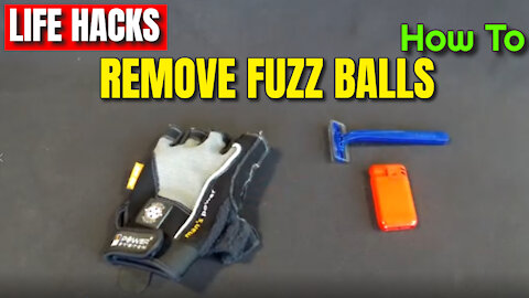 How To Remove Fuzz Balls