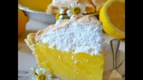 Small town Old style From Scratch Yummy Lemon Meringue Pie