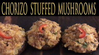 Chorizo Stuffed Mushrooms