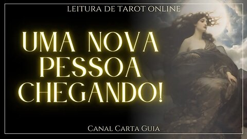 TOC TOC 👀 UMA NOVA PESSOA SURGINDO EM SUA VIDA ✨️ LEITURA ONLINE DE TAROT