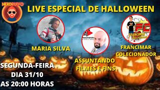 LIVE ESPECIAL DE HALLOWEEN COM CONVIDADOS