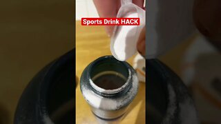 Sports Drink Hack #lifehacks #cyclingtips #shorts