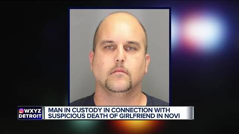 Man turns himself in after girlfriend's suspicious death in Novi