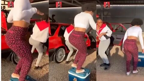 mother and daughter having fun #viral