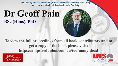 Dr Geoff Pain -Excess Deaths