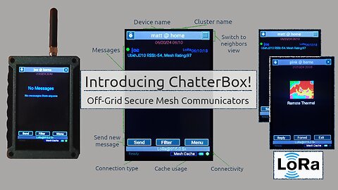 Introducing ChatterBox: Secure Off-Grid Mesh Communicator