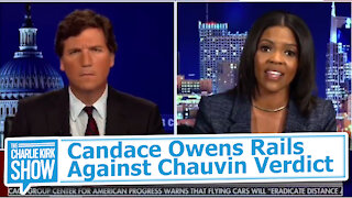 Candace Owens Rails Against Chauvin Verdict