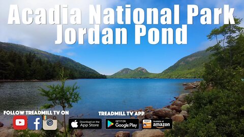 Jordan Pond Virtual Hike in Acadia National Park Maine