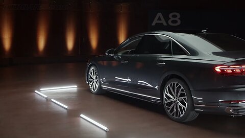 NEW Audi A8L Manhattan Grey facelift. Best in class and Mercedes S-classe and BMW 7-series DOMINATOR