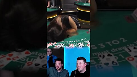 This Blackjack Dealer FAINTED live on stream... 😲