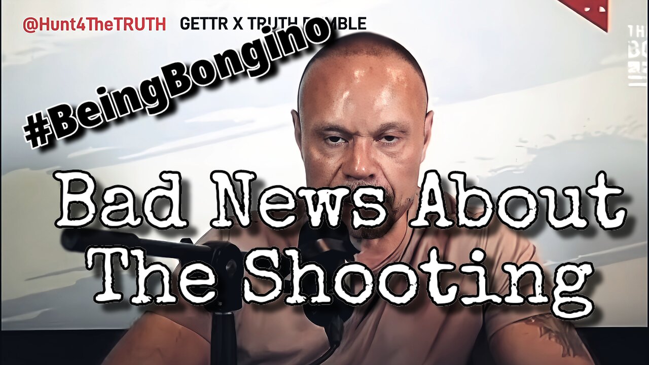 #BeingBongino🔥: Trump Assassination Plot Exposed by Dan in 5-Minute