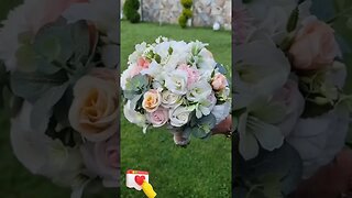 DIY wedding decoration bride bouquet 3 #shorts #wedding #youtubeshorts
