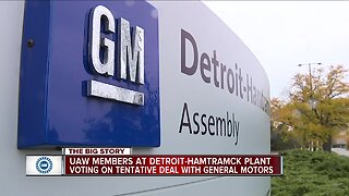 UAW members at Detroit-Hamtramck plant voting on tentative deal with General Motors