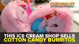 This ice cream shop sells cotton candy burritos | Taste and See Tampa Bay