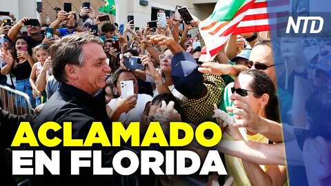 Bolsonaro inaugura viceconsulado en Florida; Primer caso de viruela del mono en el ejército | NTD