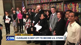 Study finds Cleveland to be top spot to become a U.S. citizen