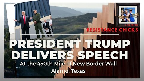 🔴 LIVE: President Trump Delivers Speech in Alamo, TX at New Border Wall 1/12/21