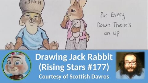 DrawingJackRabbit (Rising Stars #177) [With Bloopers] Courtesy of Scottisch Davros