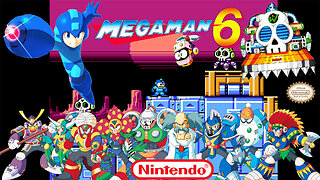 Mega Man 6 - ( Nintendo) ( NES ) - ( FULL GAME ) - Longplay/Playthrough
