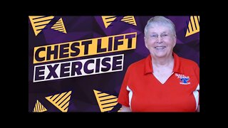 Osteoporosis: Chest Lift Exercise