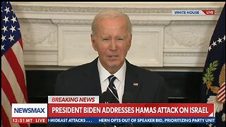 Biden's 3 Minute Statement On The Terror Attack on Israel