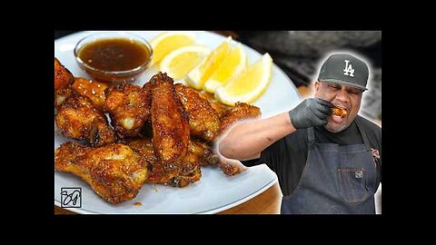 Mouthwatering Honey Lemon Pepper Wings