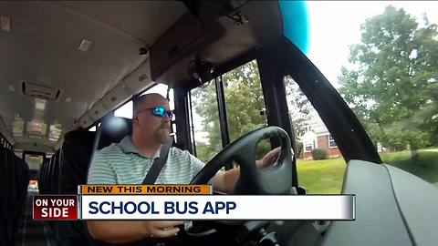 Technology helps parents track kids, buses when they go back to school