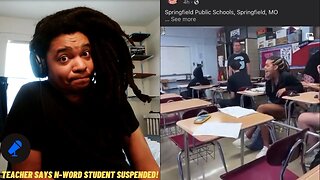 Student Records Teacher Saying The N Word And Gets Suspended...