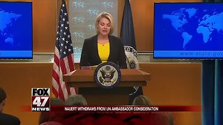 Heather Nauert withdraws from consideration as UN ambassador