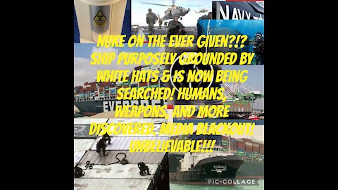 NUKE on Evergreen Ship!?! NAVY SEALS searching ship now!